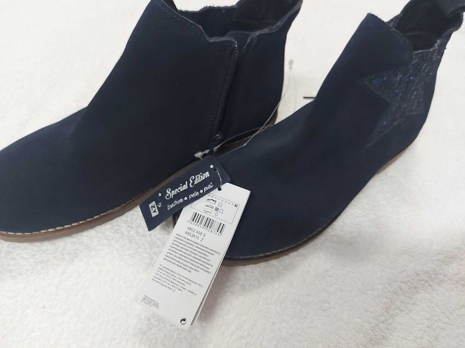 Botas Pele Azul - Tam.36