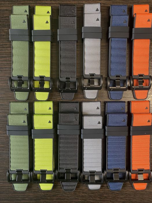 Нейлоновий силіконовий ремінець Garmin QuickFit 22/26 для годинників Garmin