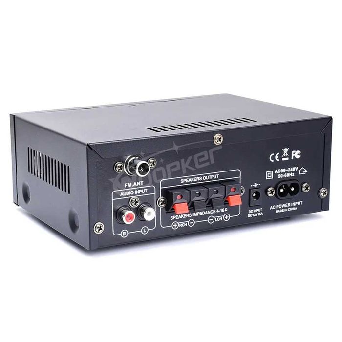 Woopker AK45 HiFi цифровий підсилювач потужності 90 Втx2 Bluetooth