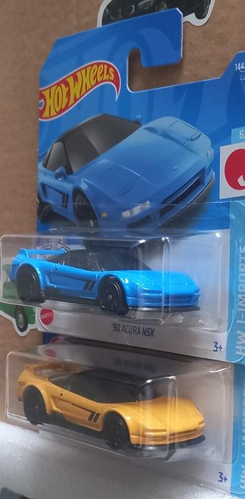 Conjunto 2 , 90 Acura NSX Hot Wheels