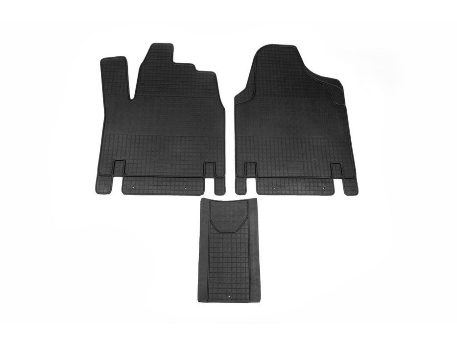 Fiat Scudo 1996-2007 рр. Гумові килимки (3 шт, Polytep)
