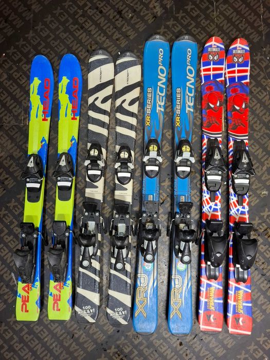 narty po serwisie 97cm 100cm 110cm Head Tecnopro