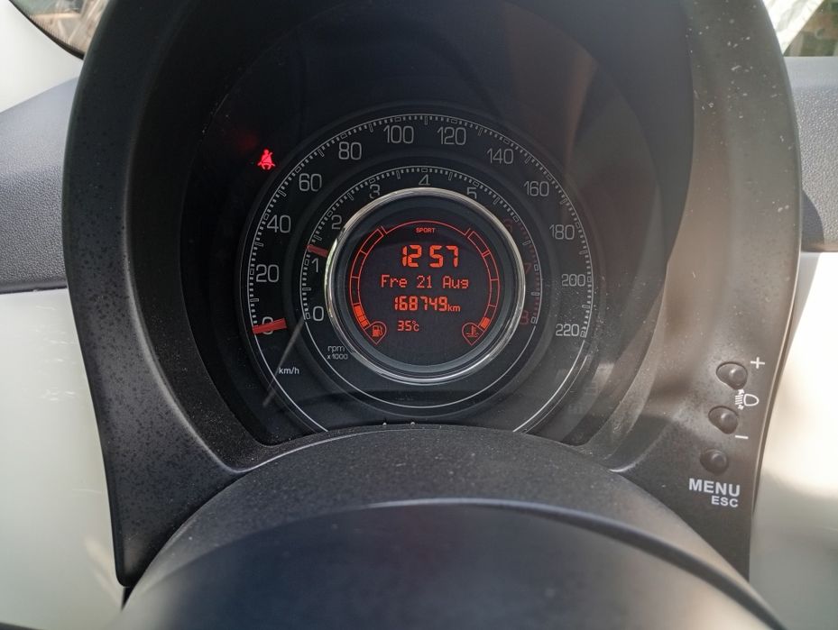 Fiat 500 1.4 Benz.100 kM,klima,elektryka, książka serwisowa