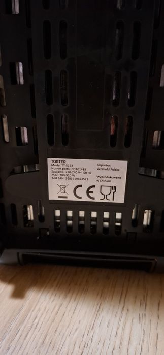 Toster opiekacz 920W