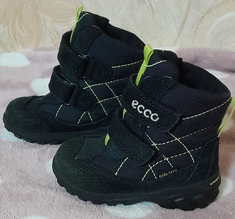 Зимние ботинки сапоги ecco shok point размер 21 идеальное состояние