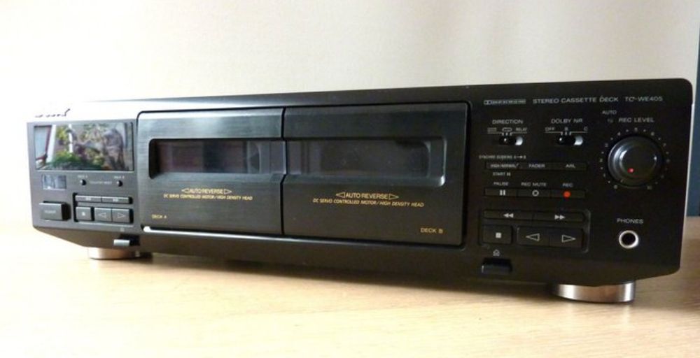 Sony Deck Cassetes we405