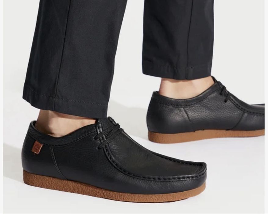 Clarks Мокасини туфли Shacre II Run  Чорний 46р30см
