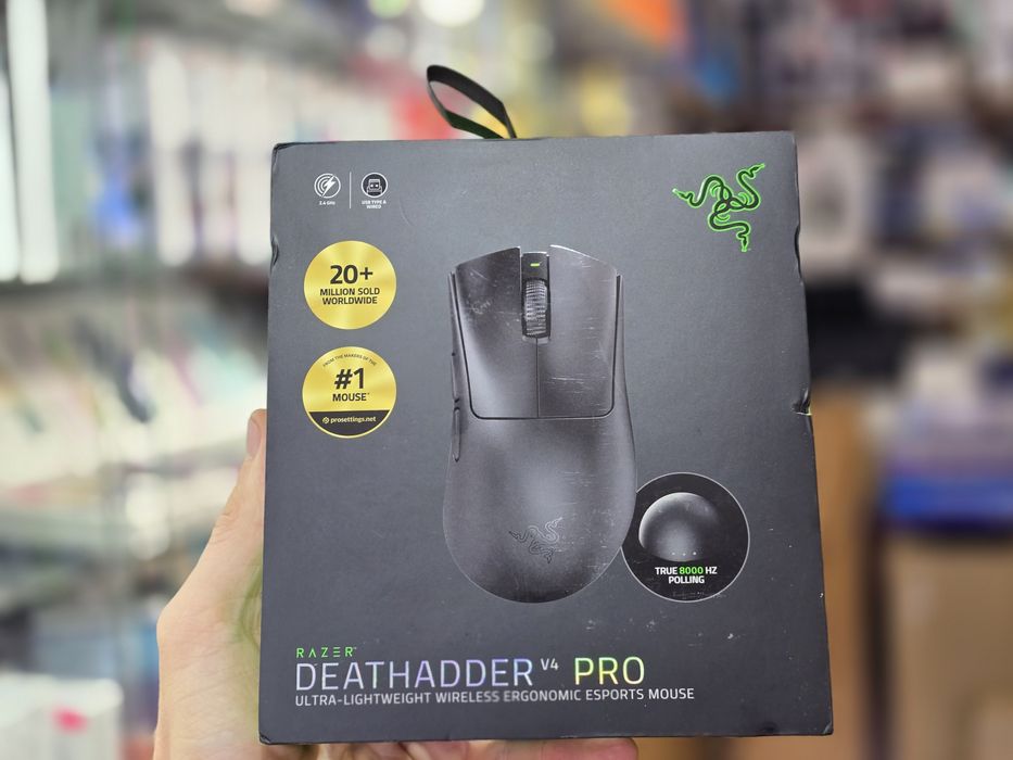 Ігрова мишка RAZER DeathAdder V4 PRO Wireless Black (RZ01-05330100-R3G