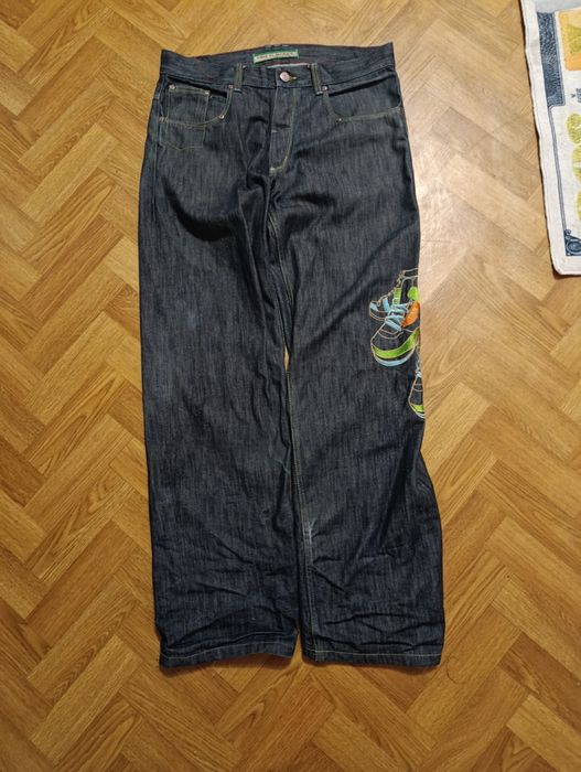 Жоские реперские джынсы  time is money