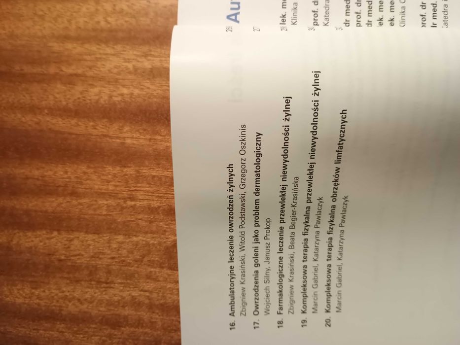 Ambulatoryjne leczenie chorób żył kończyn dolnych