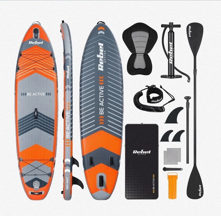 SUP дошка 335 см Rebel ACTIVE  аксесуарами сапборд 170 кг 335 x 84 х
