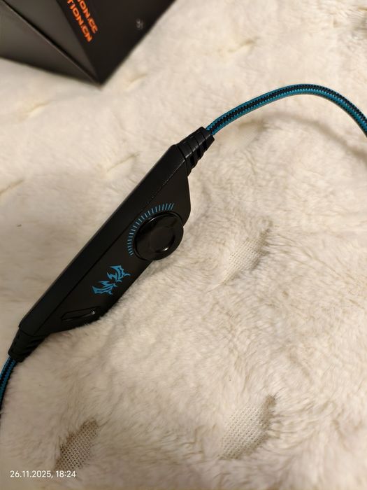 Игровые наушники Kotion Each G2000 с микрофоном и подсветкой