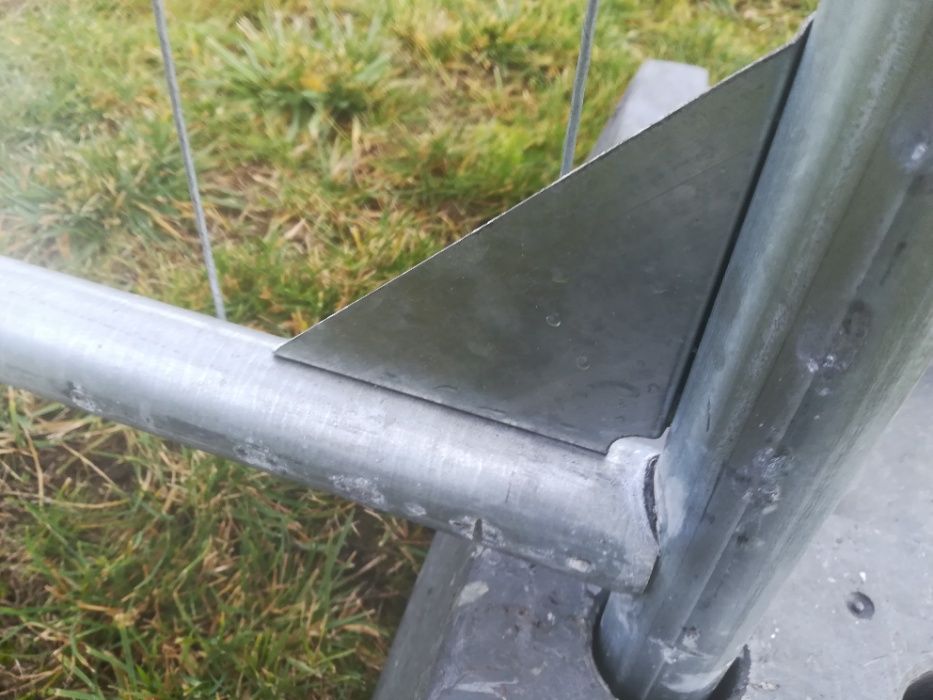 OGRODZENIE BUDOWLANE Tymczasowe Owalne Ażurowe Przestawne Płot