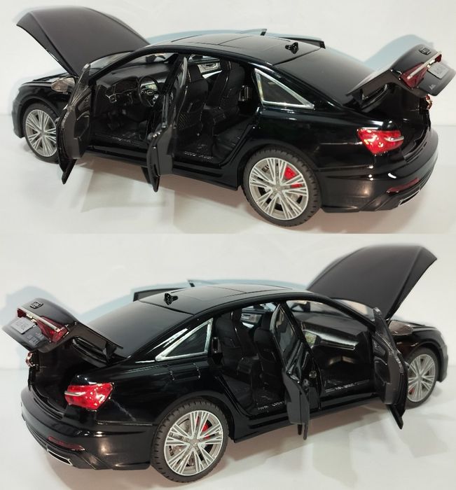 AUDI A6L модель 1:18 Hongsen Model Металл звук свет