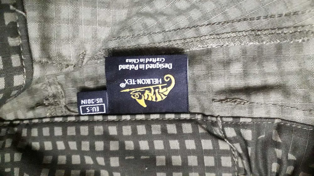 Helikon / spodnie UTS / POLYCOTTON STRETCH RIPSTOP / night camo / ASG