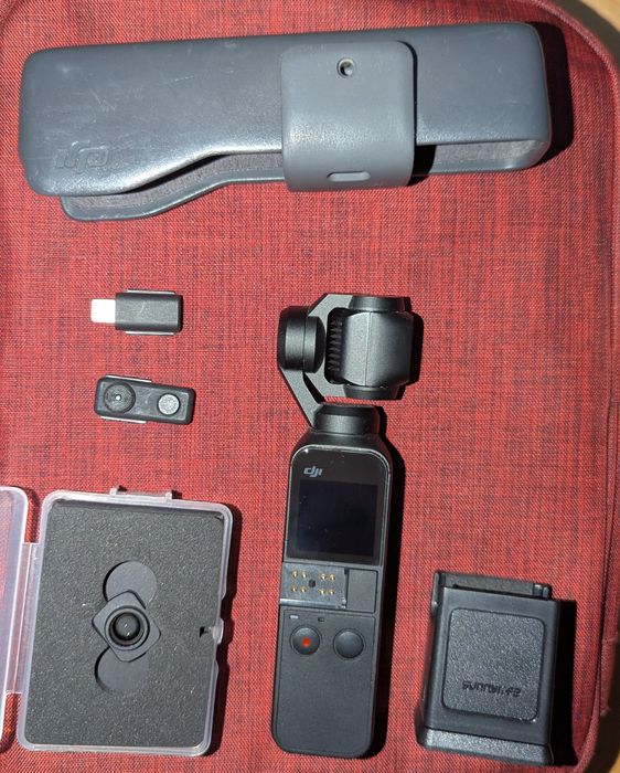 DJI osmo pocket 1 + akcesoria