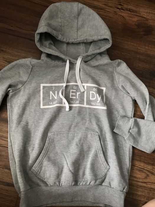 Bluza szara z kapturem L/Xl