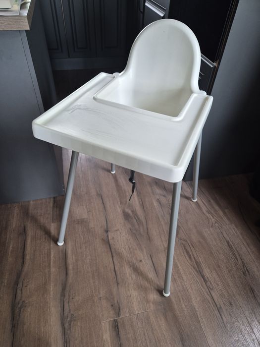 Ikea ANTILOP krzesełko do karmienia białe