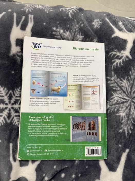 Podręcznik do biologi BIOLOGIA NA CZASIE klasa 3