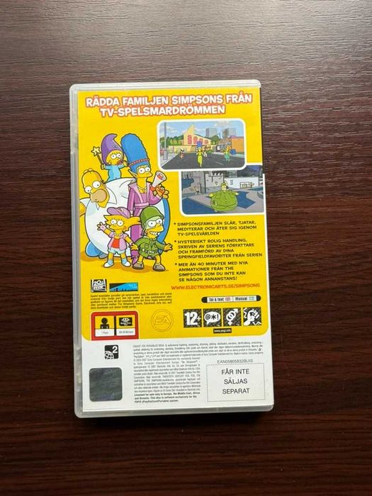 the simpsons psp