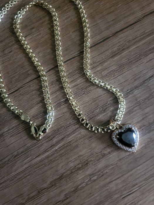 Naszyjnik celebrytka  serce