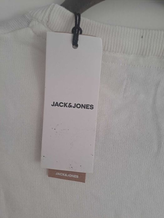 Sweter męski biały