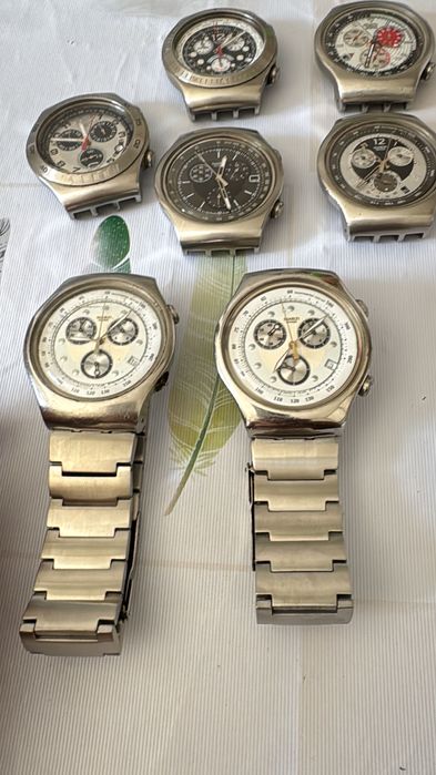 Bracelete (pulseiras)em aço para relógio swatch irony 23mm