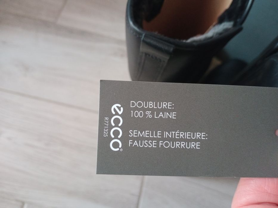 Ocieplane kozaki damskie Ecco Modtray W rozm. 38