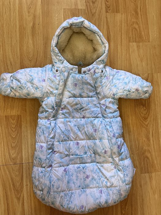 Зимовий конверт для новонародженого