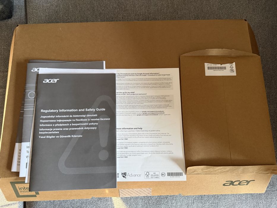 Chromebook acer 315