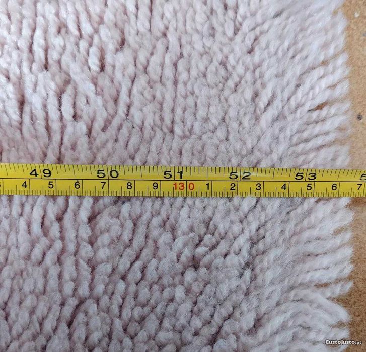 Conjunto 3 Tapetes Sala Quarto Casa Cor de Rosa