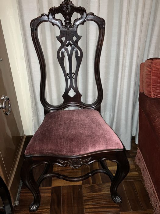 Mobília Quarto Casal - Estilo D. José (mógno)