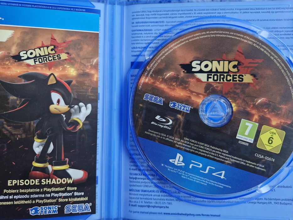Sonic Forces gra na PS4