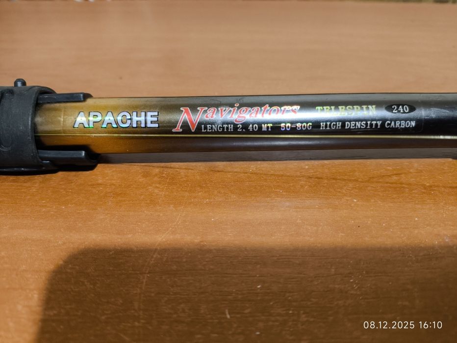 Спининг. Спиннинговое,удилище Spider Carbon Spin.  и Apache Navigato
