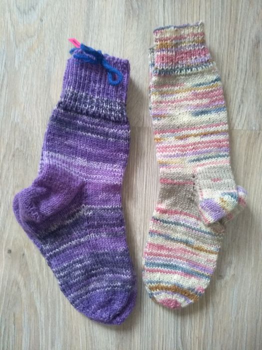 В'язані носки ручної роботи