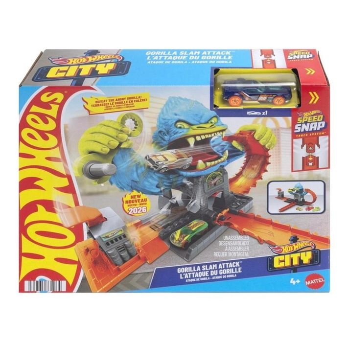 Hot Wheels City Głodny Goryl Zestaw blister,330x125 mm
