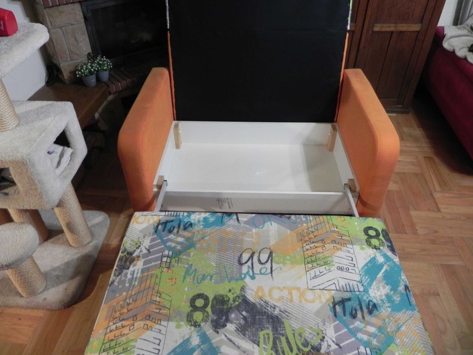 kanapa dziecięca rozkładana