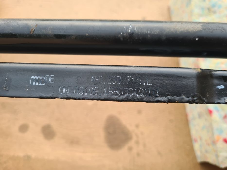 WÓZEK sanki kołyska zawieszenia przedniego AUDI A6 C7 4G LIFT przód OE