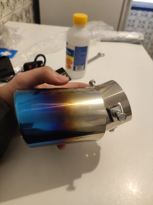 Tubo de escape  Aço inox