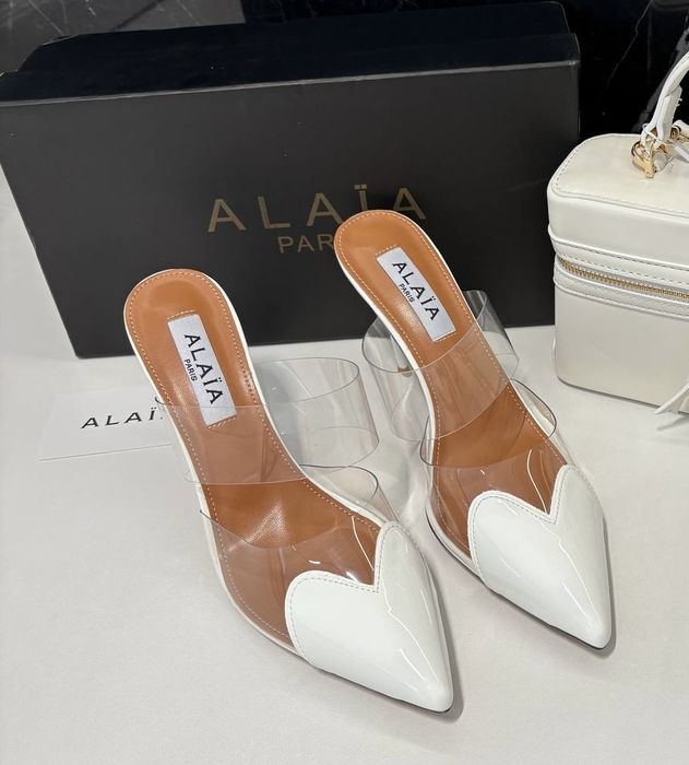 Туфлі туфли Alaia Alaïa  Алайя сердечко серце серце Алайа Алая Алаїа