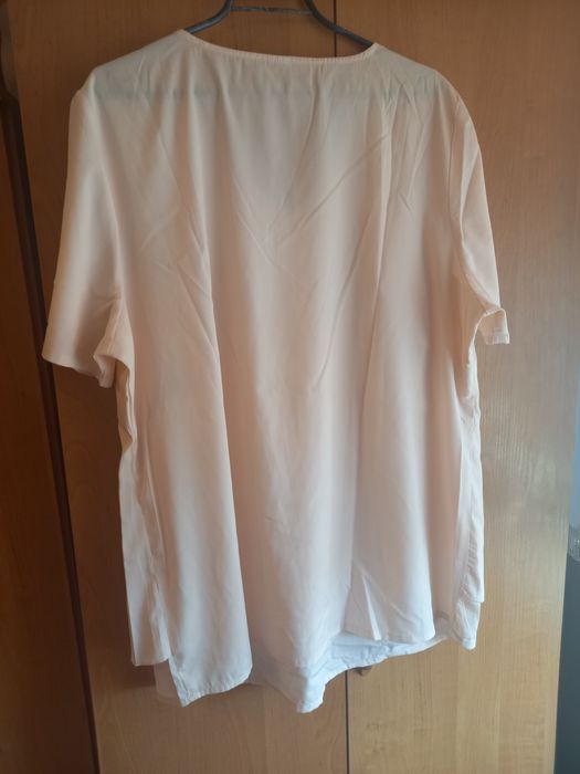 Bluzka pudrowy róż rozm.44-46
