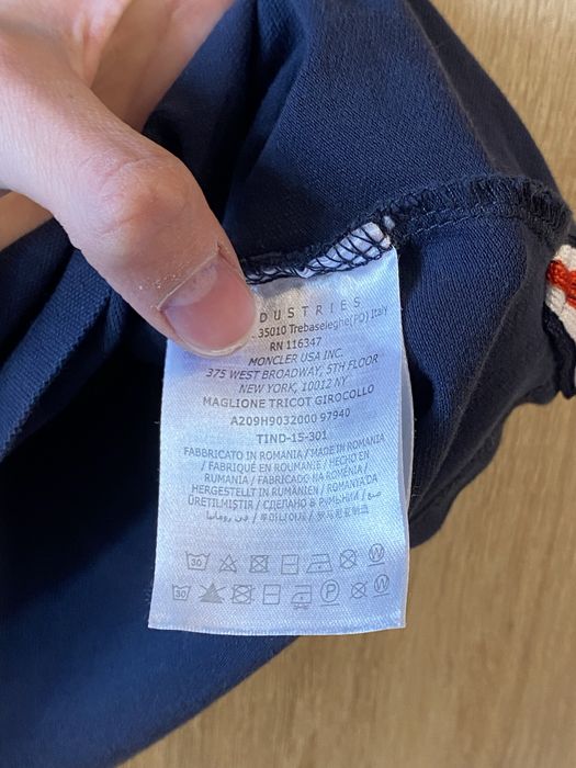 Футболка поло moncler