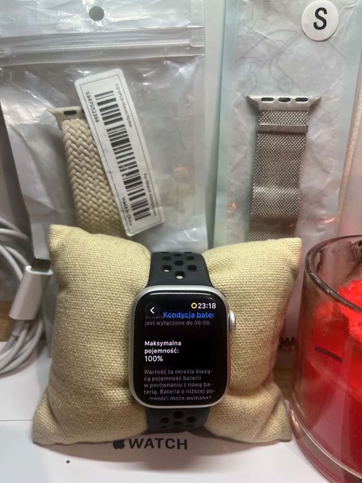 Apple Watch Series 8 cellular 100% bateria