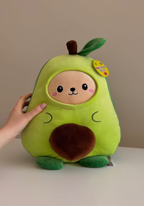 NOWA maskotka pluszak zabawka awokado w stylu Squishmallow 40 cm