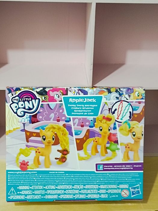 My Little Pony Applejack akcesoria G4 Hasbro figurka MLP nowy zestaw