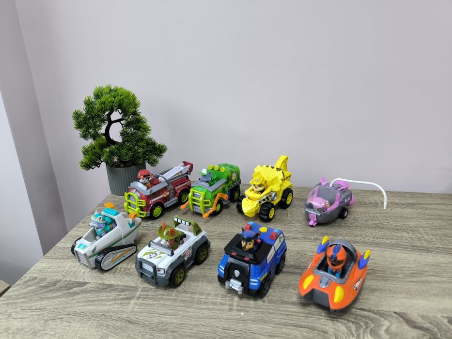 Щенячий патруль оригінал  Машинки героїв з щенятами