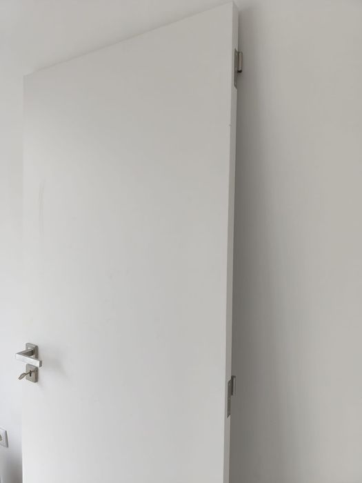 Porta madeira macica branca