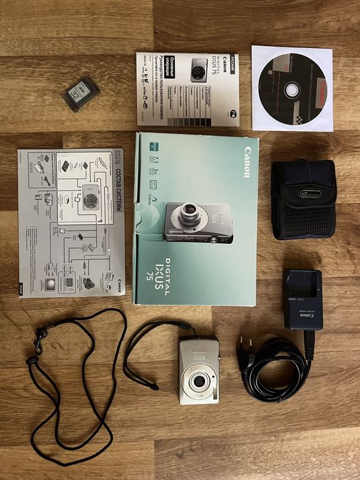 canon ixus 75 - купить фототехнику, видеоаппаратуру - Цена на OLX.ua