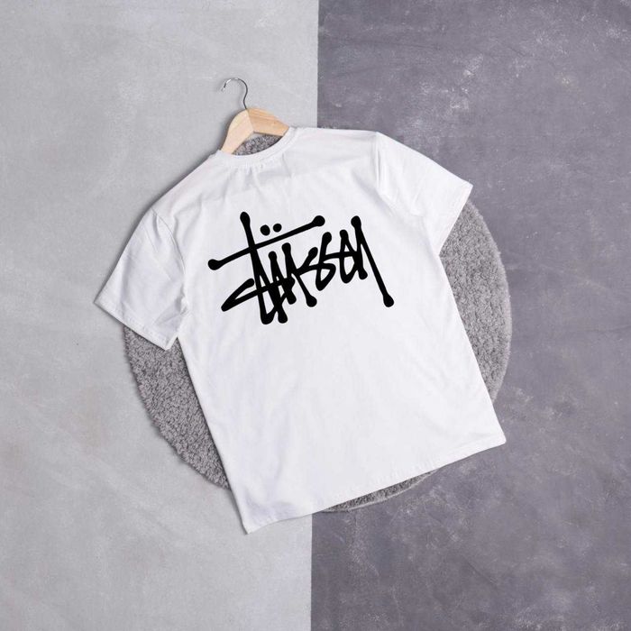 Футболка Stussy футболка стусси футболка stussy футболка с логотипом стусси футболка з логотипом stussy футболка на літо stussy