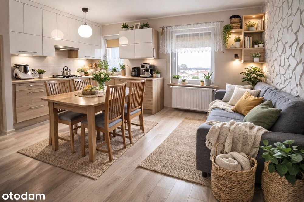 3-pok mieszkanie z tarasem, garaż, ogródek / 20 min do Gdańska